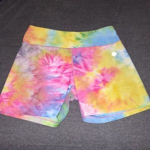 Tie dye Running/biking shorts
